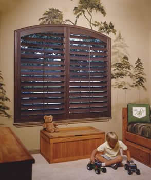 stained-wood-shutters-houston